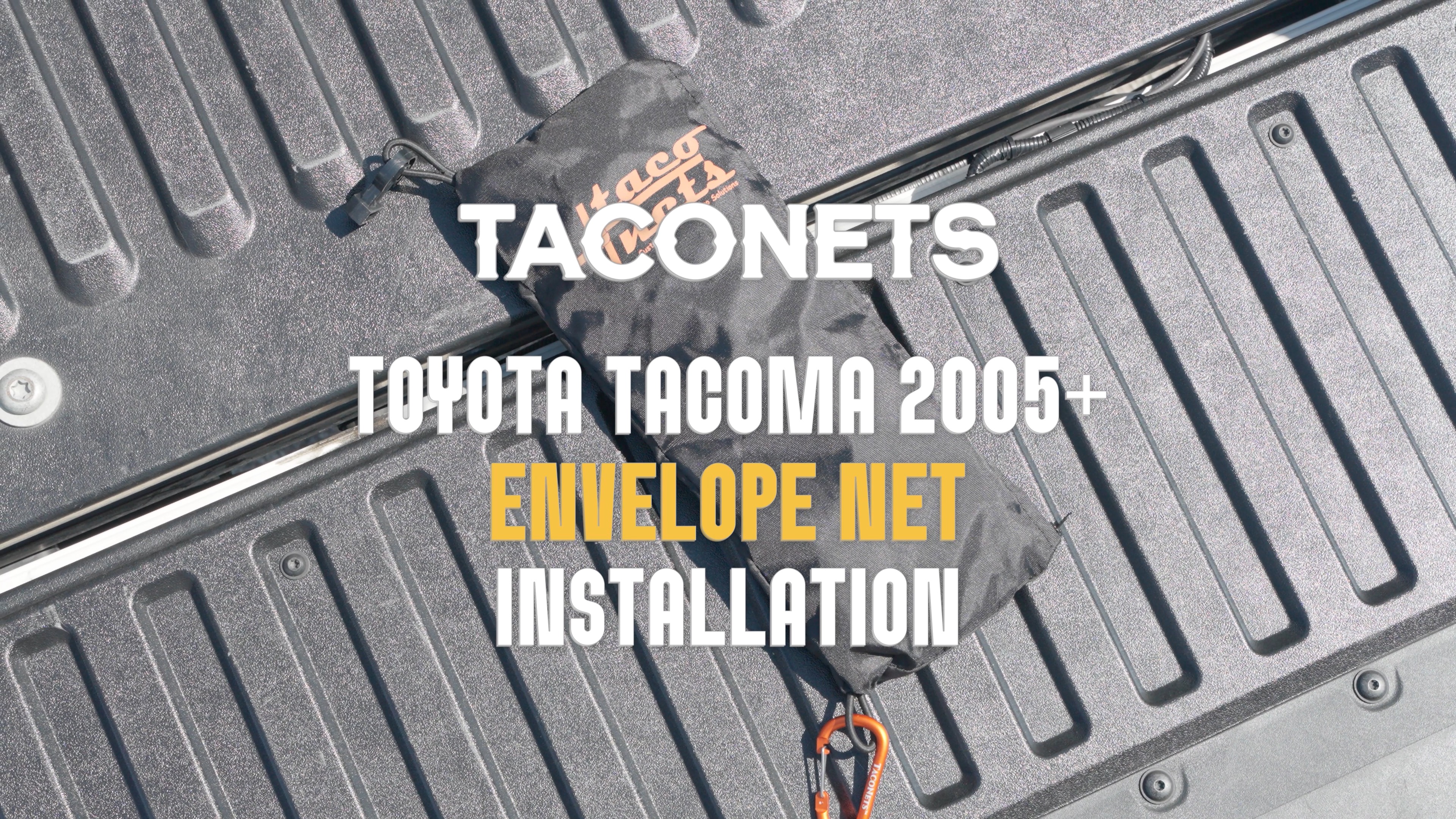 Amazon.com: TacoNets Envelope Cargo Net for Toyota Tacoma - Fits